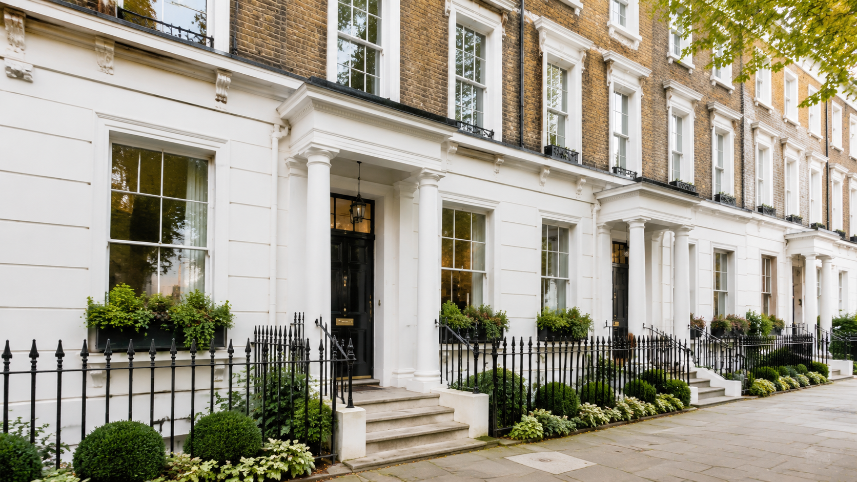AI-enhanced premium London property listing example