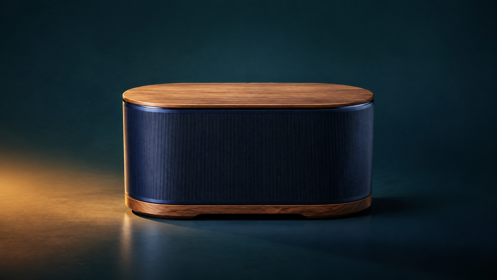 AI-generated premium wireless speaker campaign example